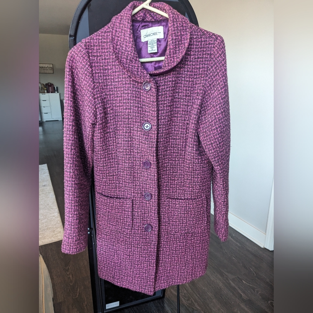 Cherokee Girl's Pea Coat || XL